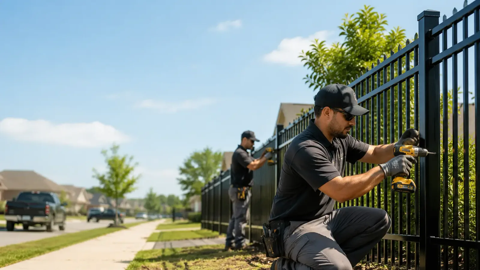 Metal Fence Installation in Fairfax, SC